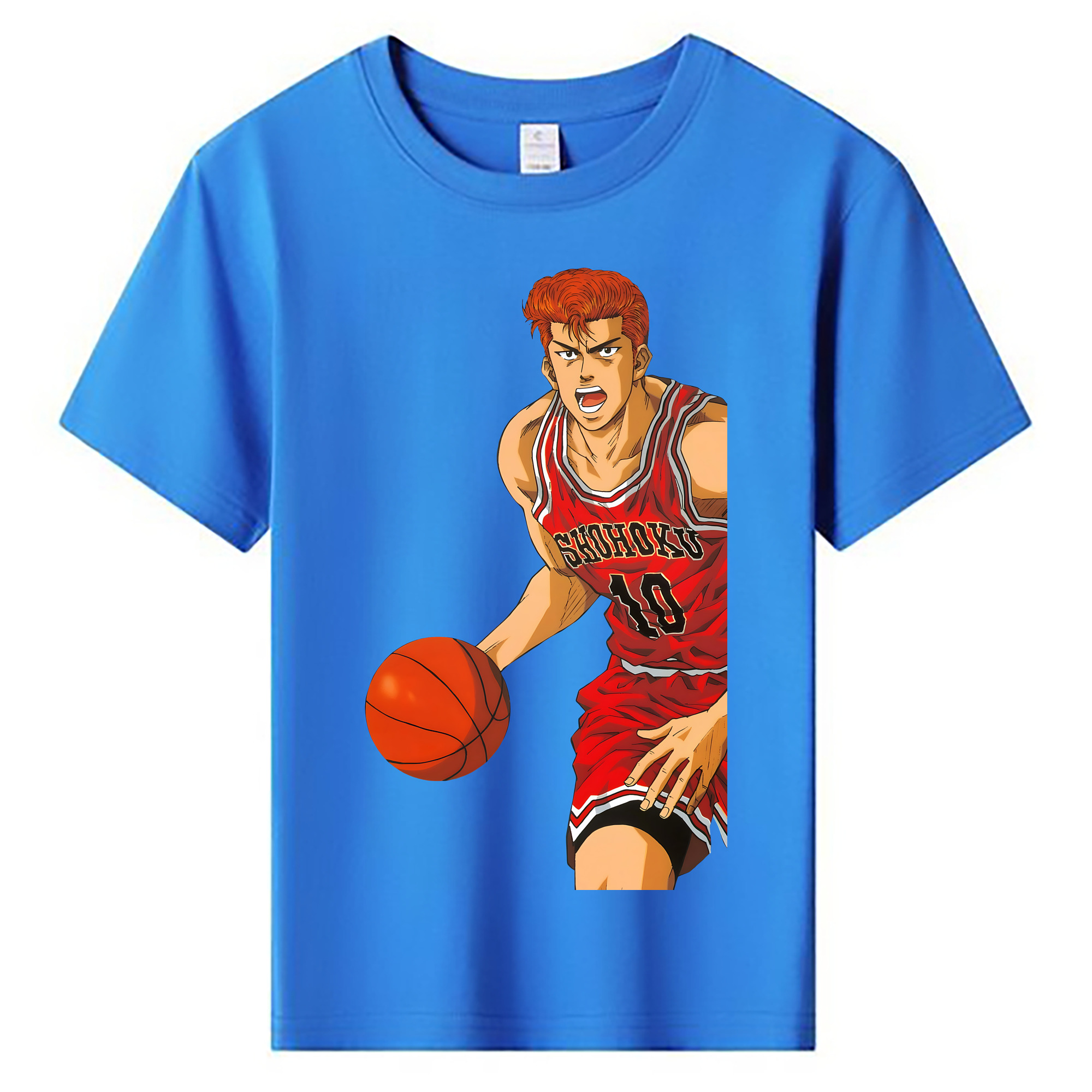 （画像用） SLAM DUNK／スラムダンク 綿100％キッズTシャツ（フロントプリント）